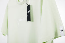 Lade das Bild in den Galerie-Viewer, Designer Shirt mint-white ´shine Berlin´
